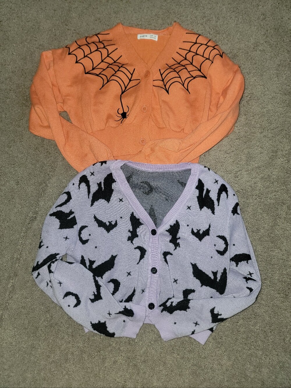 Girls - Lot Halloween Cardigans